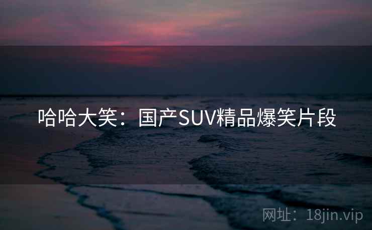 哈哈大笑：国产SUV精品爆笑片段